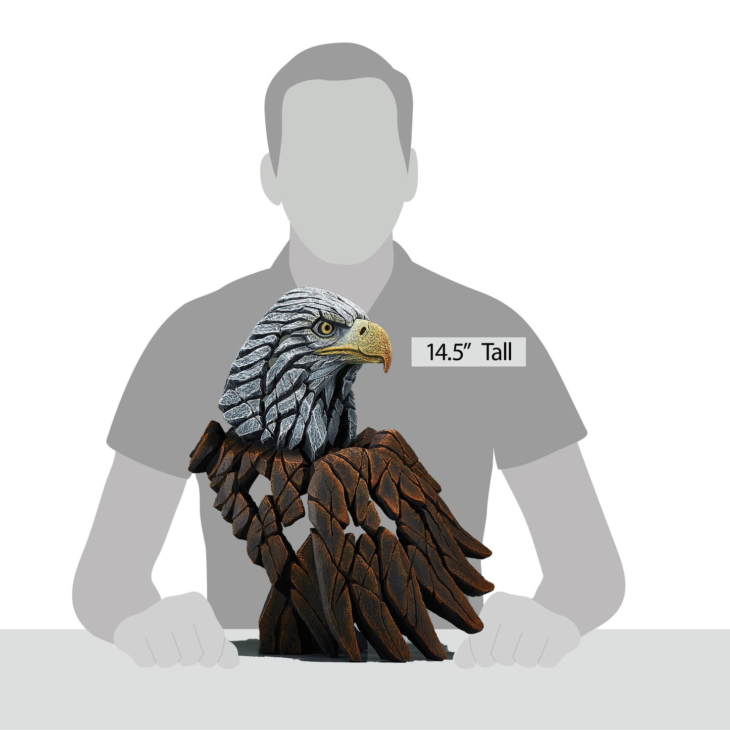 Bald Eagle Edge Sculpture