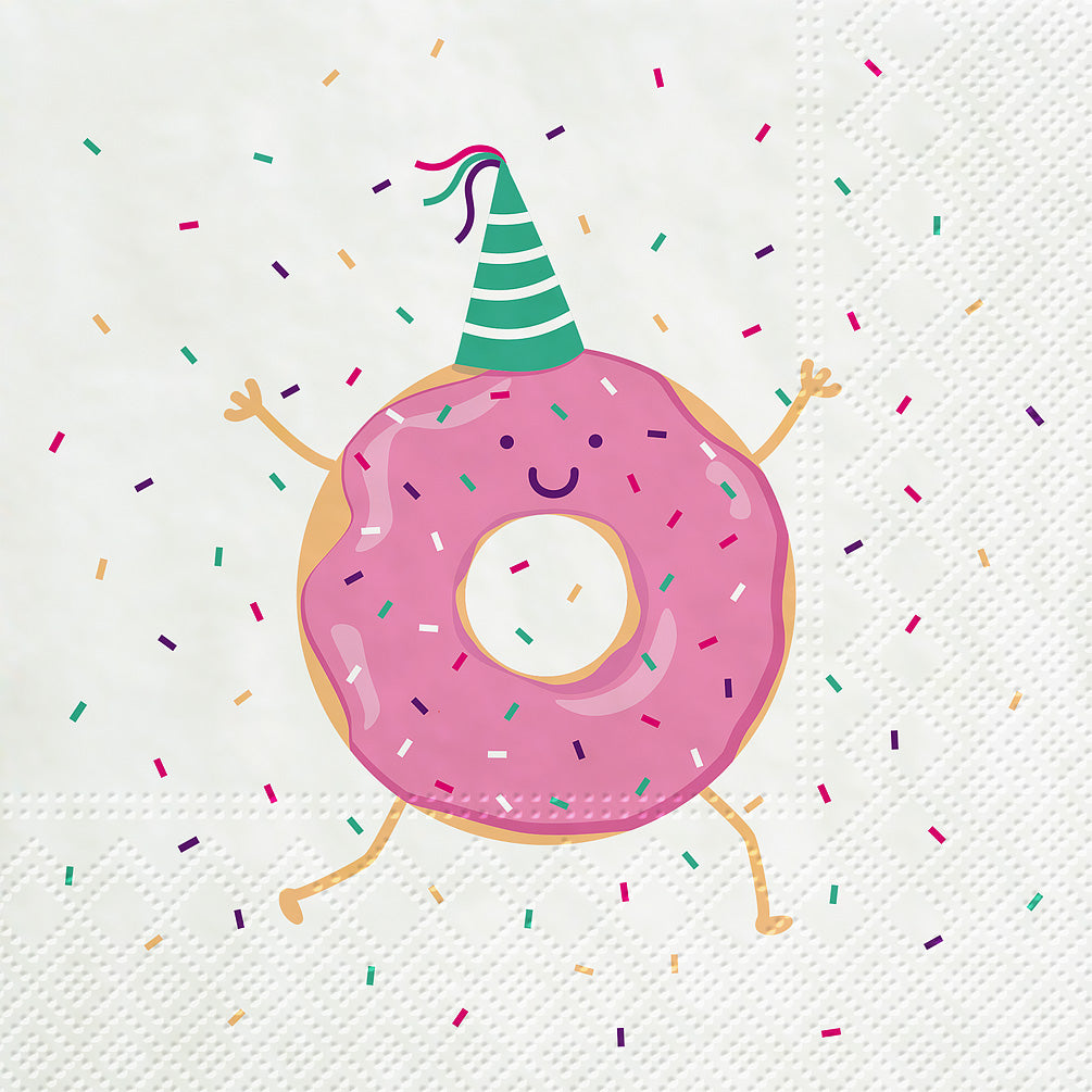 Napkins, Luncheon - Dancing Donut