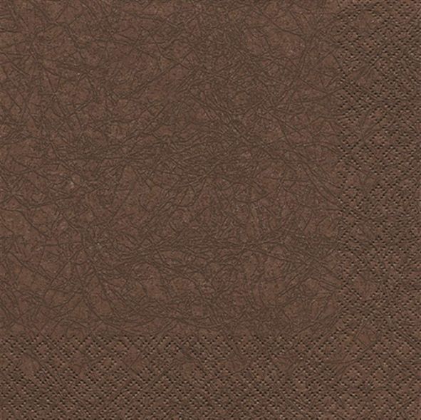 Napkins, Luncheon - Modern Brown Pattern