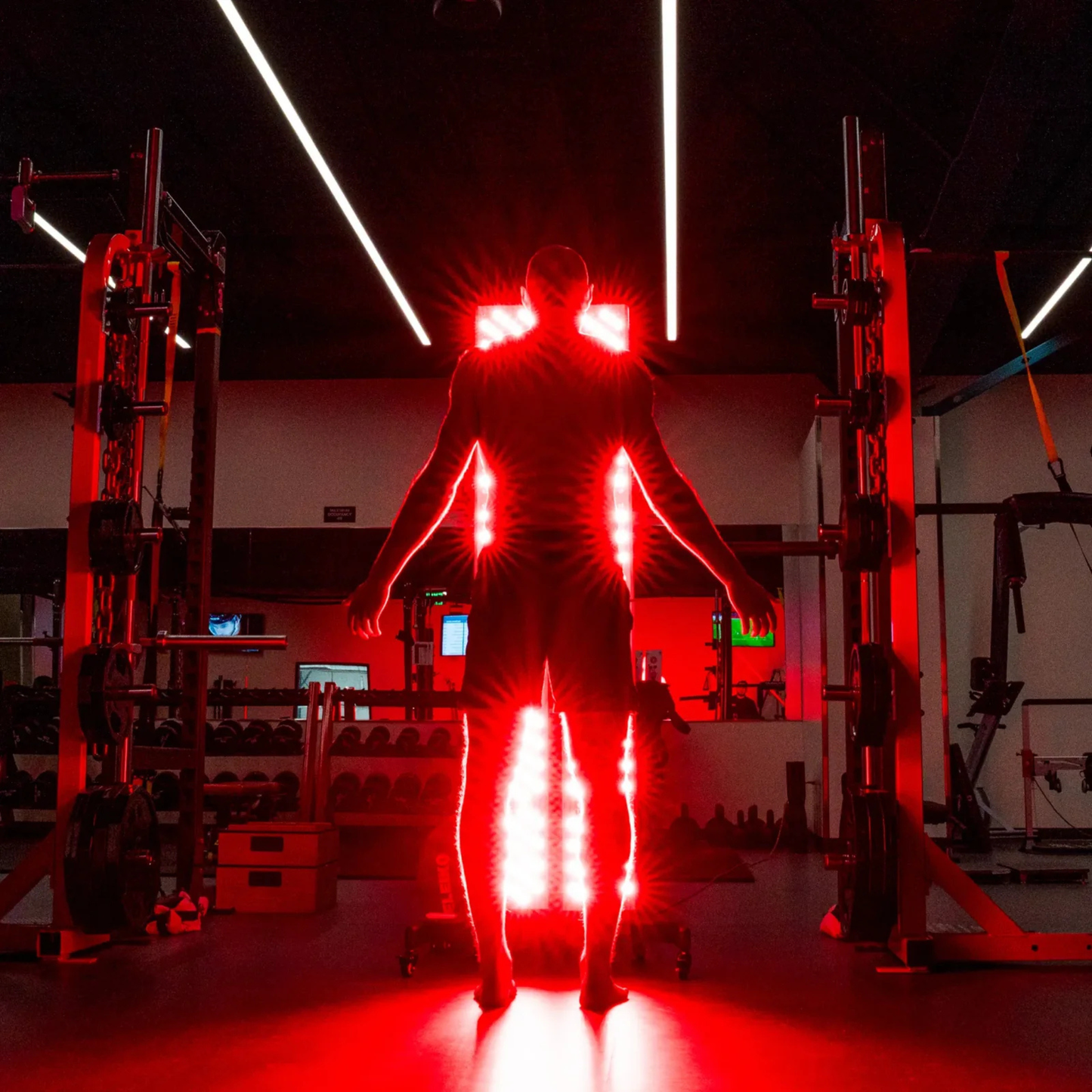 Kala Red Light - Quad Panel w/ Vertical Stand