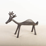 Decorative Cast Iron Bottle Holder Deer