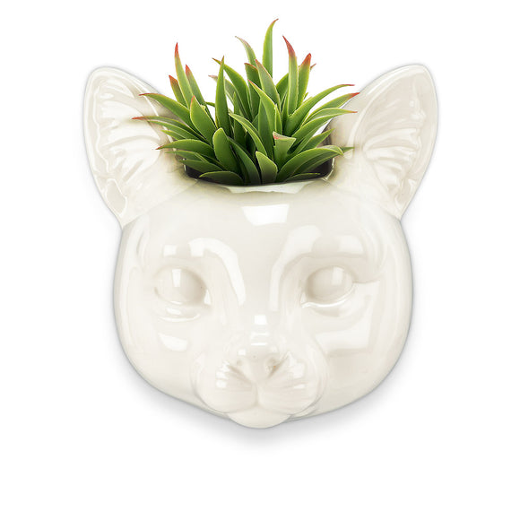 Wall Planter Cat Head
