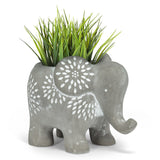 Planter Elephant Cement