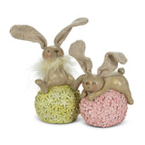 Accent Rabbit Egg Small Pink