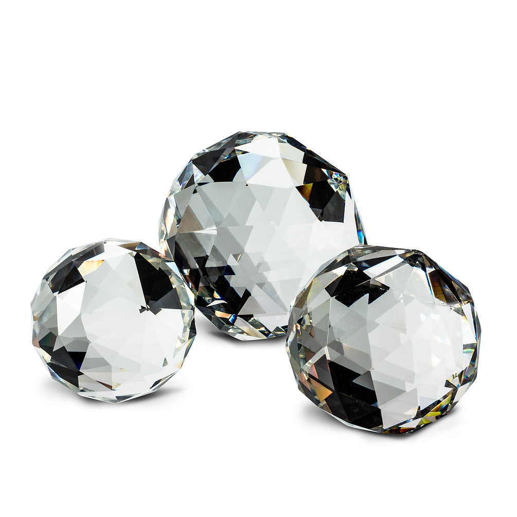 Accent Ball Crystal Cut Large