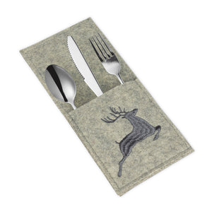Flatware Pocket Leaping Deer