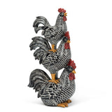 Accent Triple Stacked Roosters