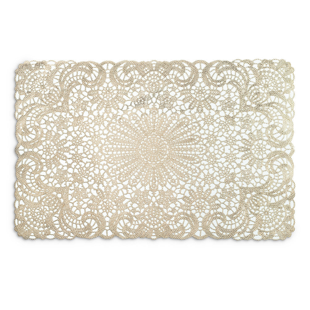 Placemat Lace Victorian Gold
