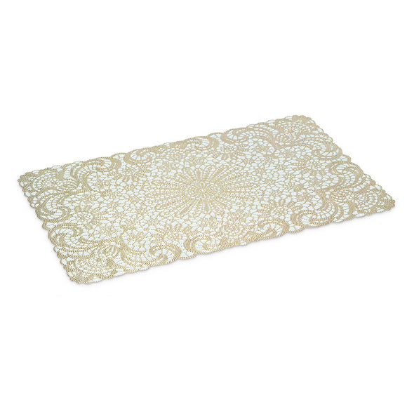 Placemat Lace Victorian Gold
