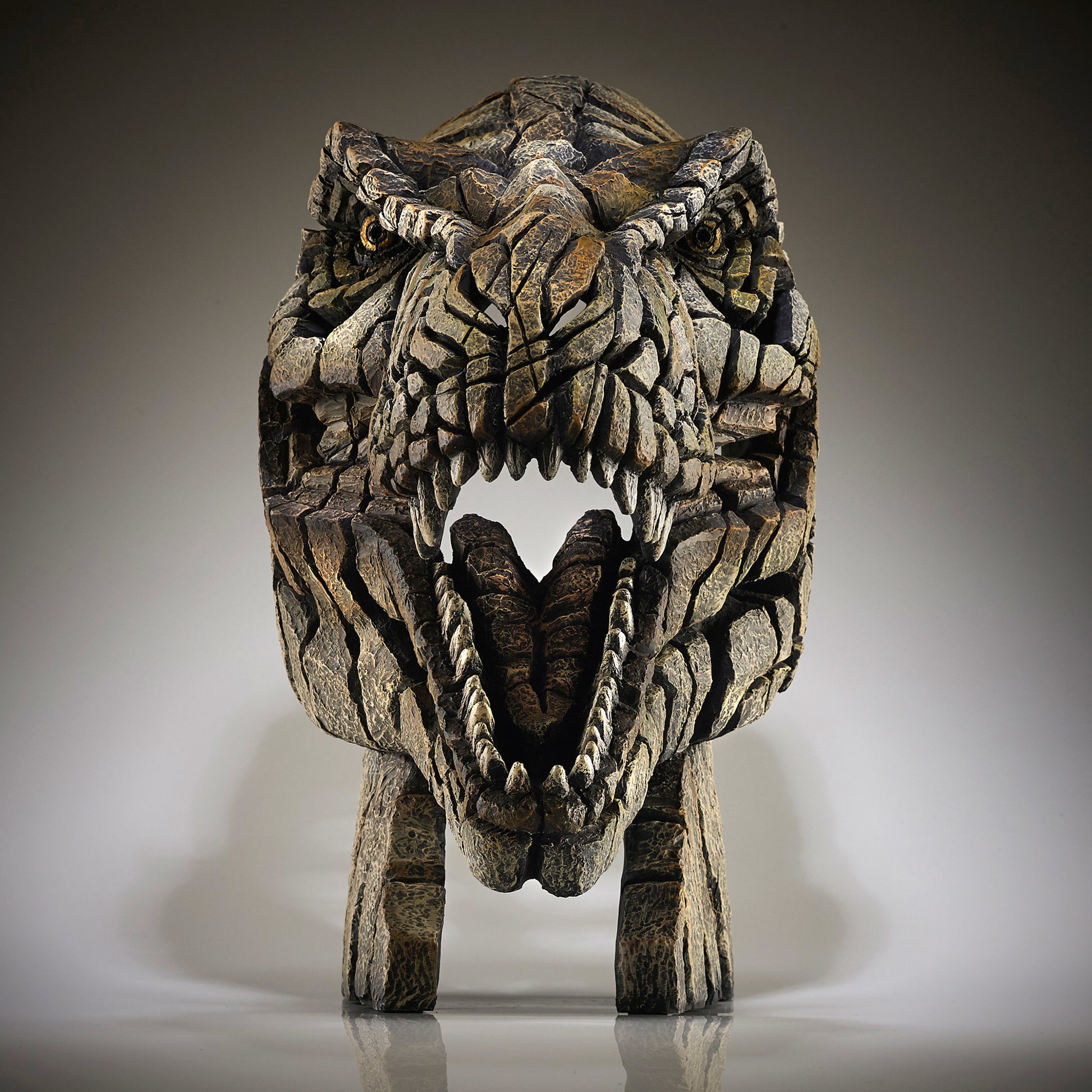 Dinosaur Statue, T-Rex Bust, T-Rex Sculpture, Edge Sculpture, Dinosaur theme, Unique Gift