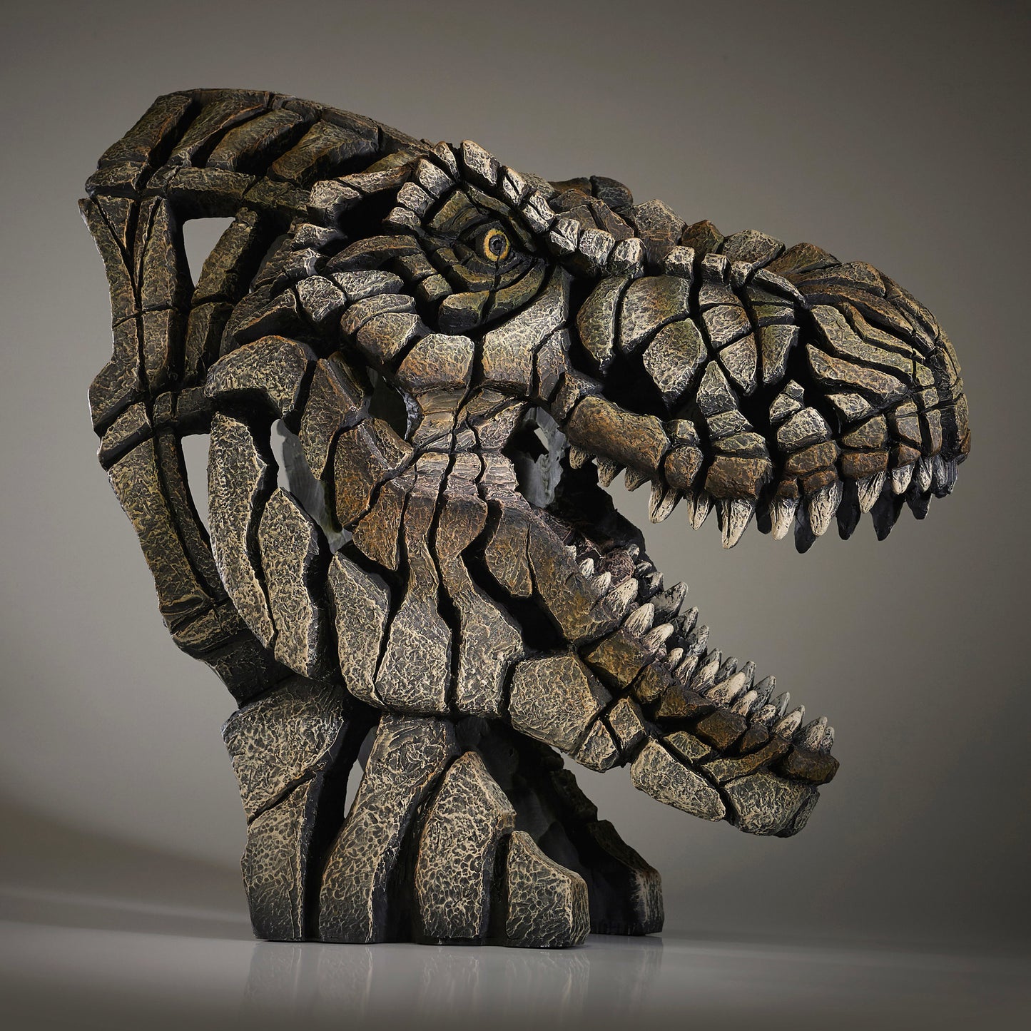 Dinosaur Statue, T-Rex Bust, T-Rex Sculpture, Edge Sculpture, Dinosaur theme, Unique Gift