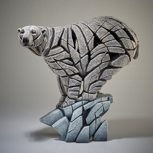 Polar Bear Statue, Polar Bear Sculpture, Edge Sculpture, Unique Gift 