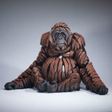 Orangutan Statue, Orangutan Sculpture, Orangutan Mother, Edge Sculpture Sets, Unique Gift