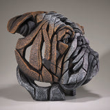 Bulldog Statue, Bulldog Bust, Bulldog Sculpture, Edge Sculpture, English Bulldog Gift