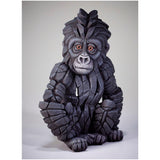 Gorilla Baby, Gorilla Statue, Gorilla Sculpture, Edge Sculpture, Unique Gift