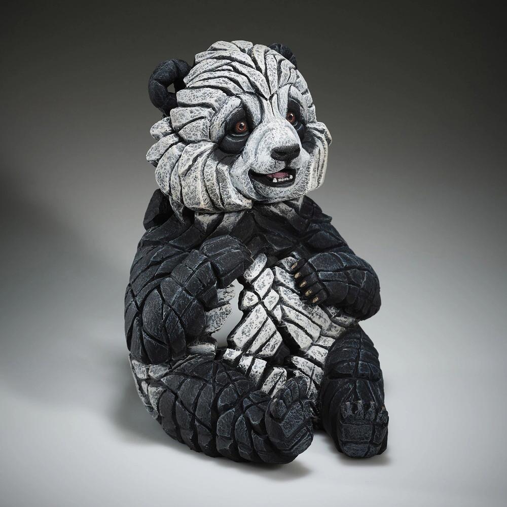 Panda Statue, Panda Bear Sculpture, Panda Gift, Good Luck Gift, Edge Sculpture, Unique Gift, Nursery Decor