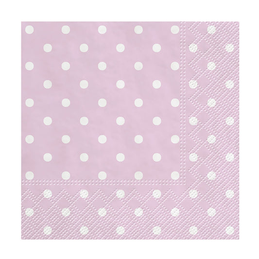 Napkins, Cocktail - Mini Dots Pink