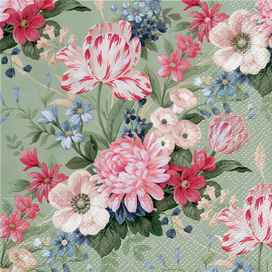 Napkins, Luncheon - Calm Flowers