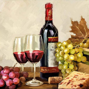 Napkins, Luncheon - Wine & Grapes