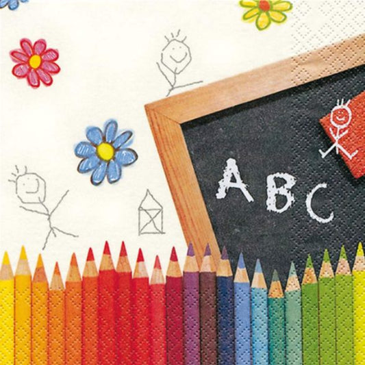 Napkins, Luncheon - First School Day