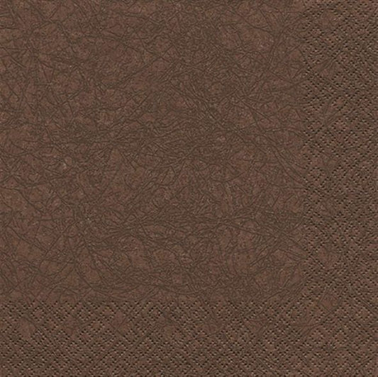 Napkins, Luncheon - Modern Brown Pattern